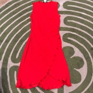 ABS by Allen Schwartz red dress